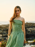 Load image into Gallery viewer, SIA SMOCKED DRESS