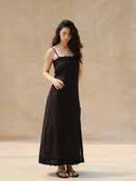 Load image into Gallery viewer, ALBA LINEN LACE DRESS