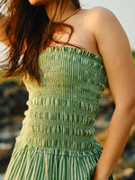 Load image into Gallery viewer, SIA SMOCKED DRESS