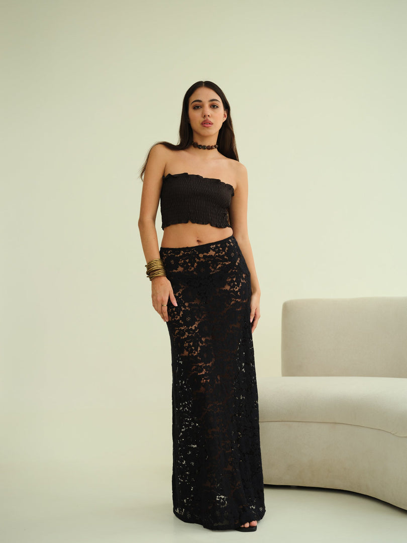 FLORA LACE SKIRT