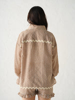 Load image into Gallery viewer, COFFEE CHECKS SHIRT