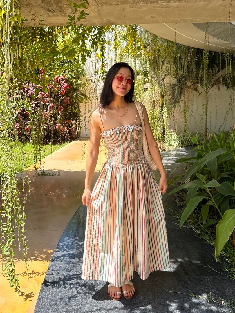 LEILA STRIPE DRESS
