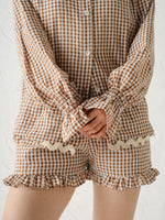 Load image into Gallery viewer, COFFEE CHECKS SHIRT