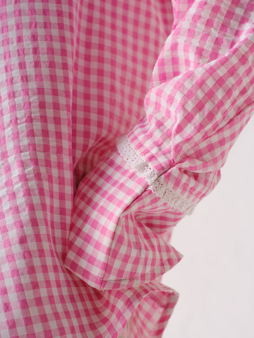 POPPY CHECKS SHIRT