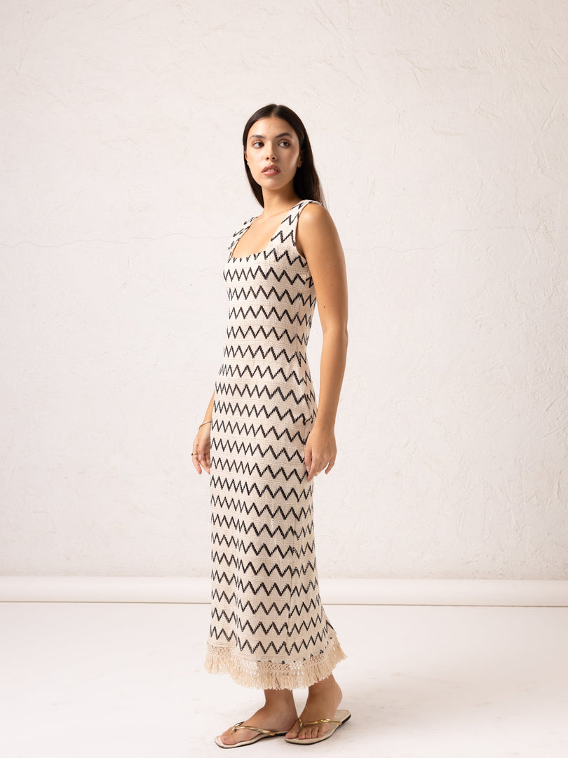 MARIA CROCHET DRESS