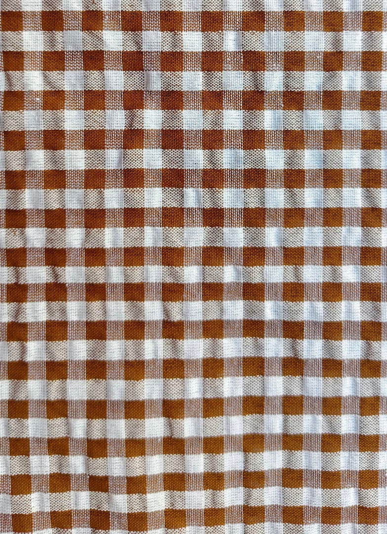 COFFEE CHECKS SHIRT